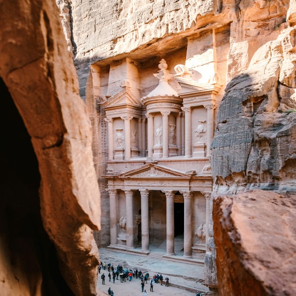 The Treasury in Petra, Jordan