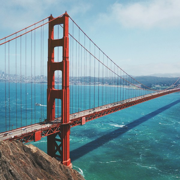 Golden Gate Bridge in San Francisco, USA