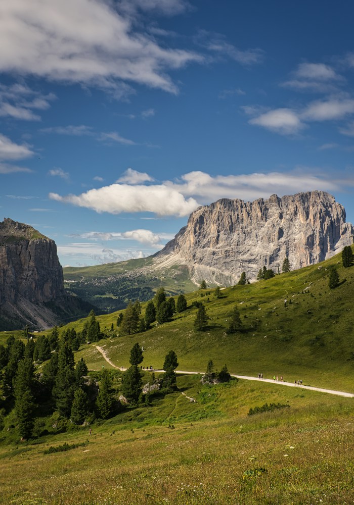 Val Gardena and Sasslong, Dolomites, Italy